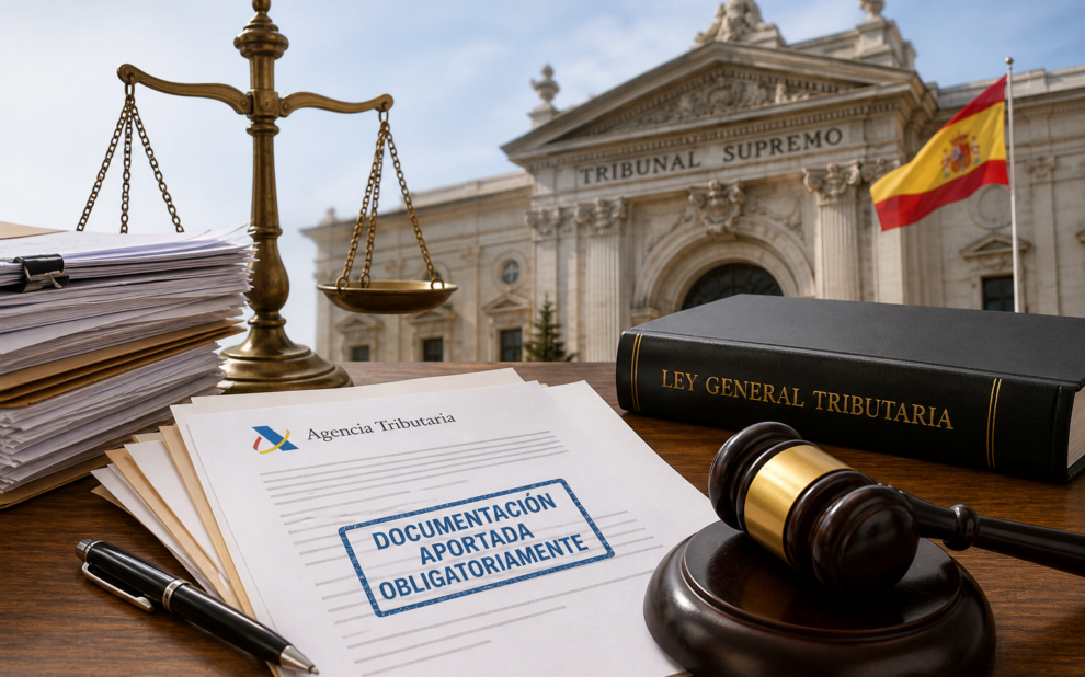 El Supremo frena a Hacienda: no puede sancionar con documentos que el contribuyente aportó obligado